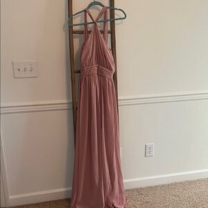 Buddy Grey Kiko English Rose bridesmaid dress, never worn size XS
